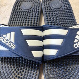 Adidas Blue Slide Sandals